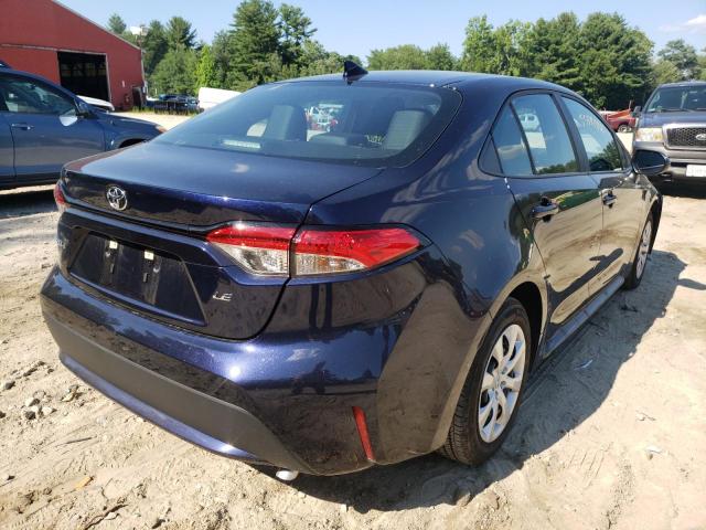 Photo 4 from auction – 2022 TOYOTA COROLLA LE with VIN 5YFEPMAE0NP334626