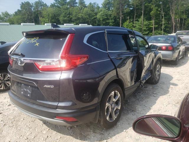 Photo 4 from auction – 2017 HONDA CR-V EXL with VIN 5J6RW2H85HL032877