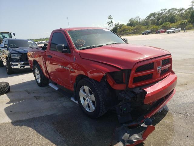 DODGE RAM 1500 S 2012 with VIN 3C6JD6AT8CG117692 - Photo from auction