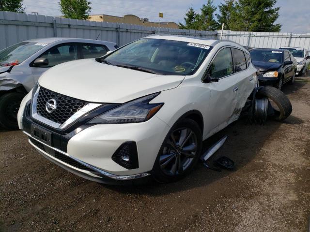 Photo 2 from auction – 2021 NISSAN MURANO PLA with VIN 5N1AZ2DS0MC129115