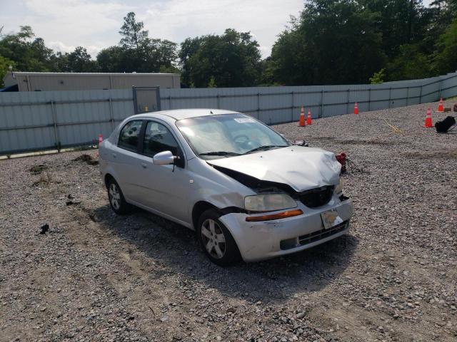 CHEVROLET AVEO BASE 2006 with VIN KL1TD56606B592207 - Photo from auction
