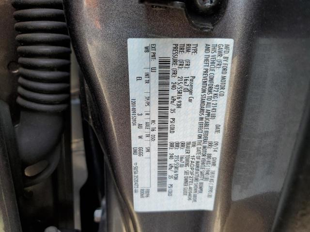 Photo 10 from auction – 2014 FORD FOCUS SE with VIN 1FADP3F27EL409406