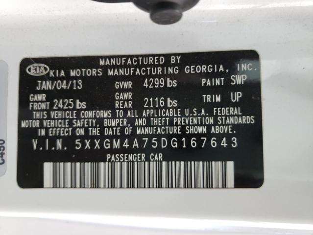 صورة رقم 10 من المزاد - 2013 KIA OPTIMA LX مع VIN 5XXGM4A75DG167643