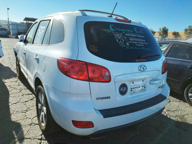 Photo 3 from auction – 2007 HYUNDAI SANTA FE S with VIN 5NMSH73E97H039956