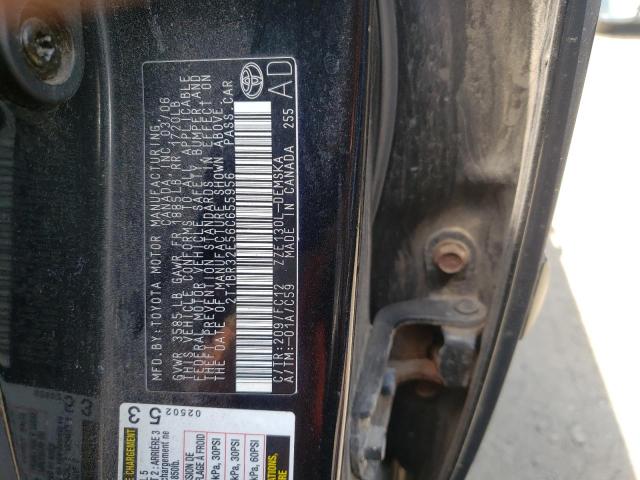 Photo 10 from auction – 2006 TOYOTA COROLLA CE with VIN 2T1BR32E56C655956