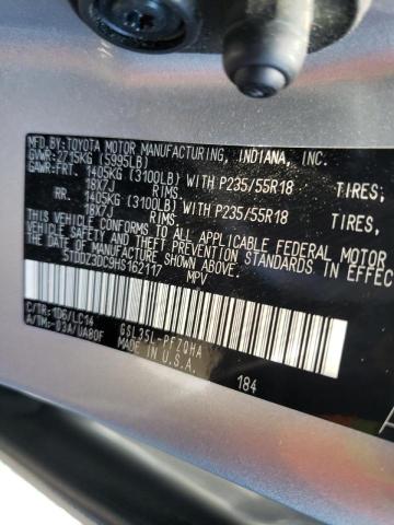 Photo 10 from auction – 2017 TOYOTA SIENNA XLE with VIN 5TDDZ3DC9HS162117