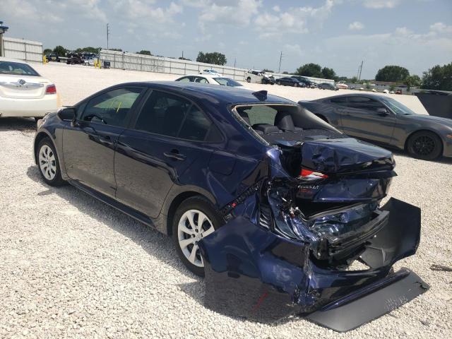 Photo 3 from auction – 2022 TOYOTA COROLLA LE with VIN 5YFEPMAE2NP287311