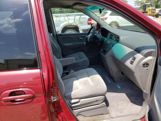 Photo 5 from auction – 2002 HONDA ODYSSEY EX with VIN 2HKRL18622H577695