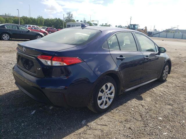 Photo 4 from auction – 2021 TOYOTA COROLLA LE with VIN JTDEPMAE4MJ181672