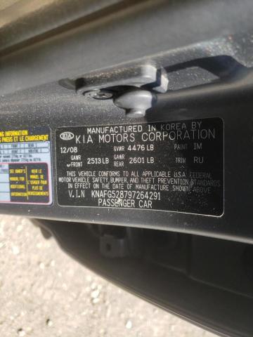 Photo 10 from auction – 2009 KIA RONDO BASE with VIN KNAFG528797264291