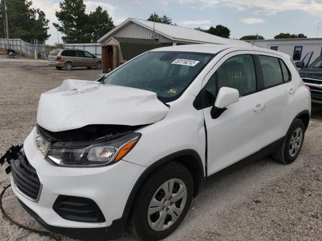 Photo 2 from auction – 2017 CHEVROLET TRAX LS with VIN 3GNCJKSB0HL286975