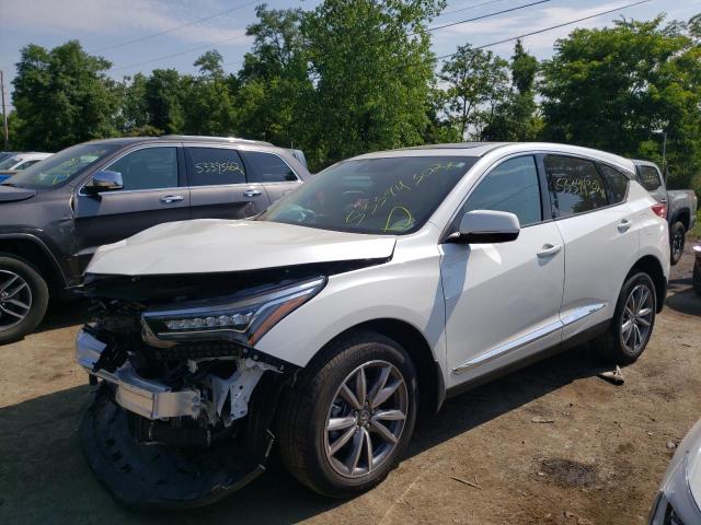 Photo 2 from auction – 2021 ACURA RDX TECHNO with VIN 5J8TC2H50ML014289