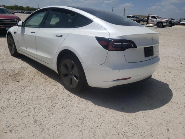 Photo 3 from auction – 2022 TESLA MODEL 3 with VIN 5YJ3E1EB7NF130218