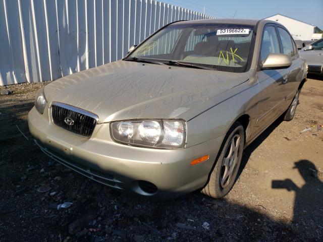 Photo 2 from auction – 2003 HYUNDAI ELANTRA with VIN KMHDN45D93U637824