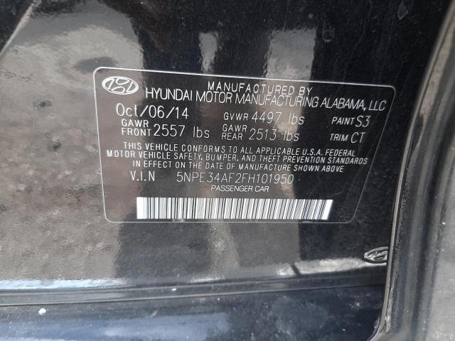 Photo 10 from auction – 2015 HYUNDAI SONATA SPO with VIN 5NPE34AF2FH101950