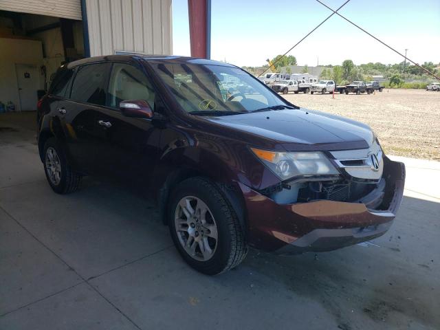 Photo 1 from auction – 2009 ACURA MDX TECHNO with VIN 2HNYD28479H526655