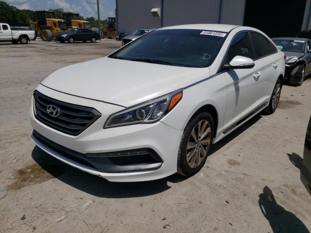 Photo 2 from auction – 2015 HYUNDAI SONATA SPO with VIN 5NPE34AF8FH075984