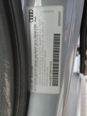 Photo 10 from auction – 2017 AUDI A6 PREMIUM with VIN WAUG8AFCXHN131429
