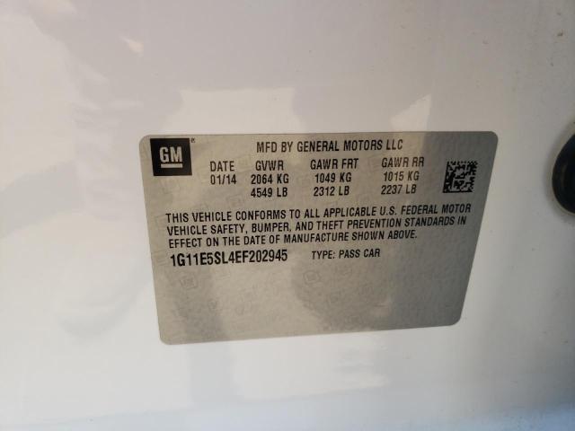Photo 10 from auction – 2014 CHEVROLET MALIBU 2LT with VIN 1G11E5SL4EF202945
