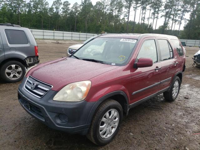 Photo 2 from auction – 2006 HONDA CR-V EX with VIN SHSRD78886U440436