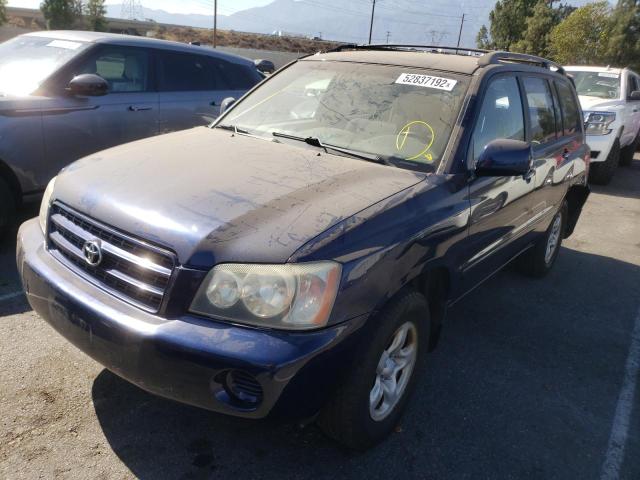 Photo 2 from auction – 2003 TOYOTA HIGHLANDER with VIN JTEGD21A430070428