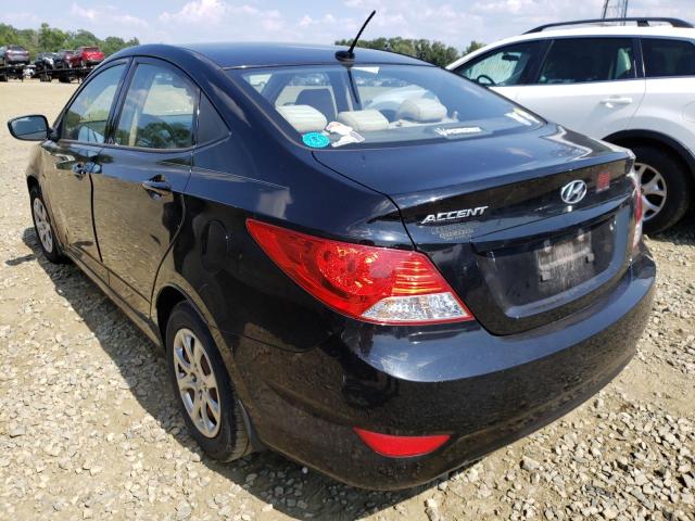 Photo 3 from auction – 2013 HYUNDAI ACCENT GLS with VIN KMHCT4AE1DU399372