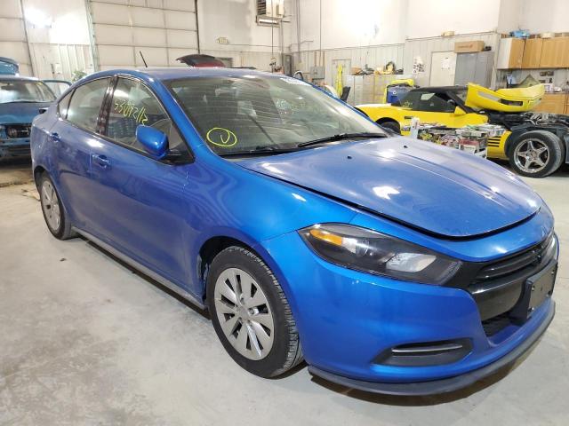 DODGE DART SE 2016 with VIN 1C3CDFAAXGD504851 - Photo from auction