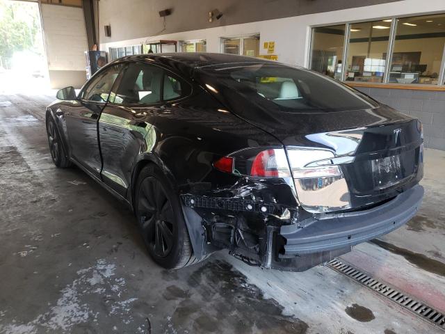 Photo 3 from auction – 2021 TESLA MODEL S with VIN 5YJSA1E55MF441999