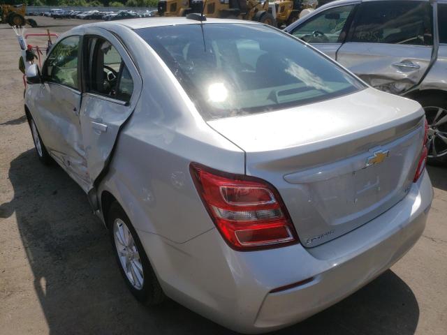 Photo 3 from auction – 2019 CHEVROLET SONIC LT with VIN 1G1JD5SB1K4150160
