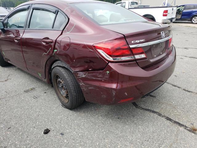 Photo 9 from auction – 2015 HONDA CIVIC LX with VIN 19XFB2F57FE212512