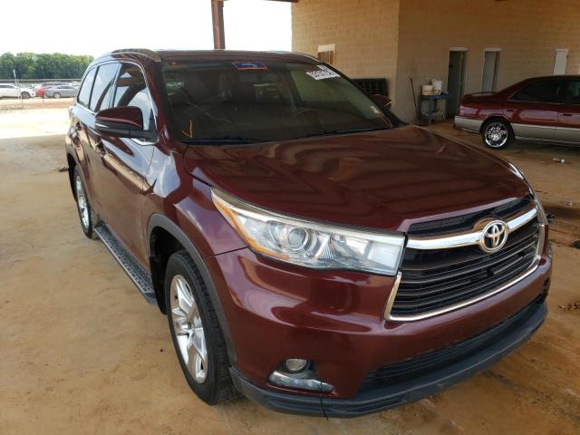 TOYOTA HIGHLANDER 2015 с VIN 5TDYKRFH3FS045907 - Фото с аукциона
