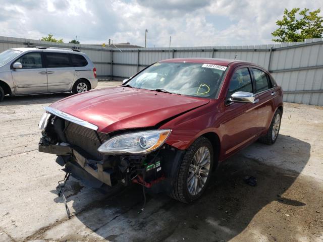 Photo 2 from auction – 2012 CHRYSLER 200 LIMITE with VIN 1C3CCBCG9CN159300