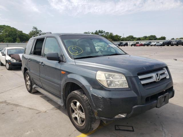 HONDA PILOT EX 2006 with VIN 5FNYF28526B051345 - Photo from auction