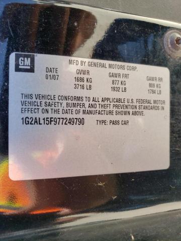 Photo 10 from auction – 2007 PONTIAC G5 with VIN 1G2AL15F977249790