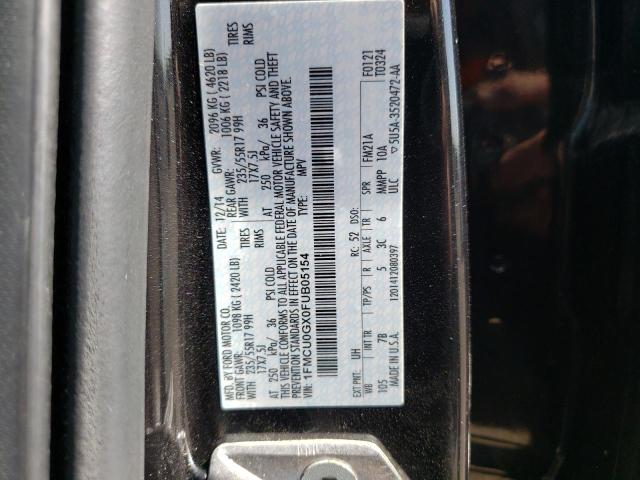 Photo 10 from auction – 2015 FORD ESCAPE SE with VIN 1FMCU0GX0FUB05154