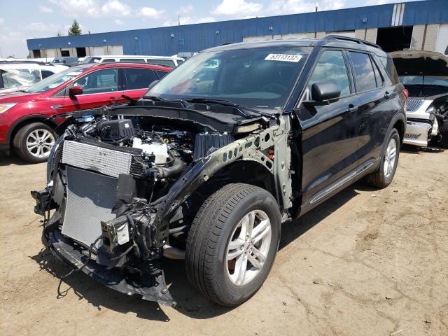 Photo 2 from auction – 2021 FORD EXPLORER X with VIN 1FMSK8DH8MGA59579