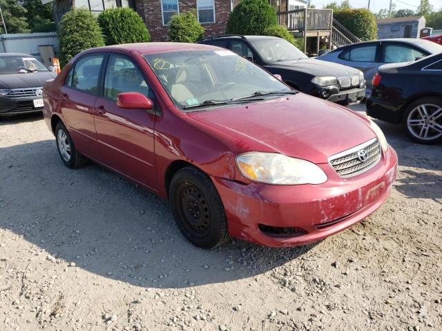 TOYOTA COROLLA CE 2008 with VIN 2T1BR32EX8C925265 - Photo from auction