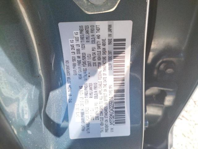 Photo 10 from auction – 2010 MAZDA CX-9 with VIN JM3TB2MV0A0229814