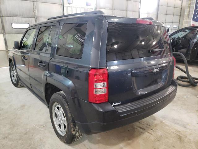 Photo 3 from auction – 2015 JEEP PATRIOT SP with VIN 1C4NJPBA4FD190663