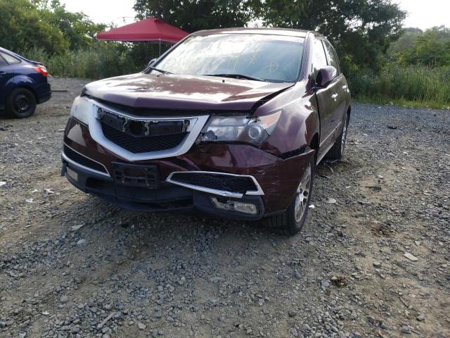 Photo 9 from auction – 2011 ACURA MDX TECHNO with VIN 2HNYD2H63BH505129