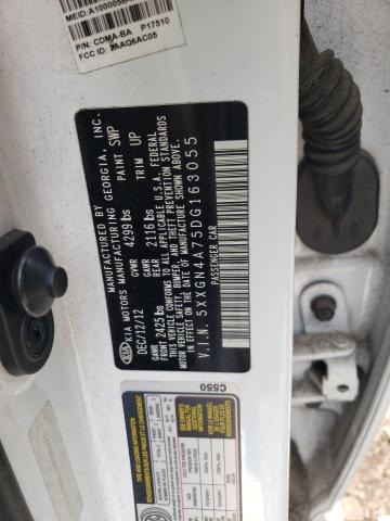 Photo 10 from auction – 2013 KIA OPTIMA EX with VIN 5XXGN4A75DG163055