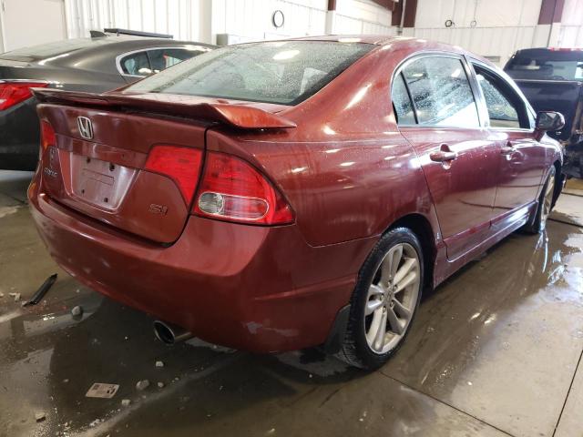 Photo 4 from auction – 2007 HONDA CIVIC SI with VIN 2HGFA55537H712728