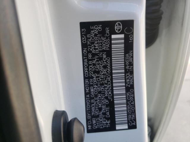 Photo 10 from auction – 2013 TOYOTA PRIUS with VIN JTDKN3DU4D1666660