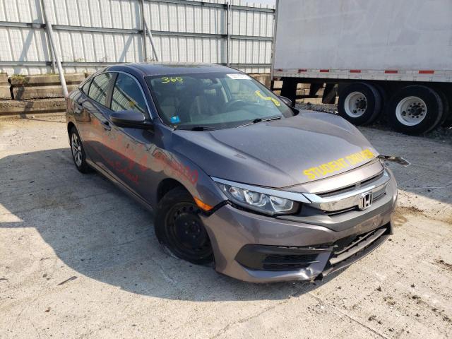 HONDA CIVIC LX 2018 with VIN 19XFC2F52JE204825 - Photo from auction
