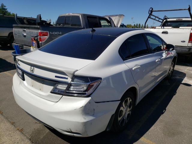 Photo 4 from auction – 2013 HONDA CIVIC HYBR with VIN 19XFB4F30DE202122