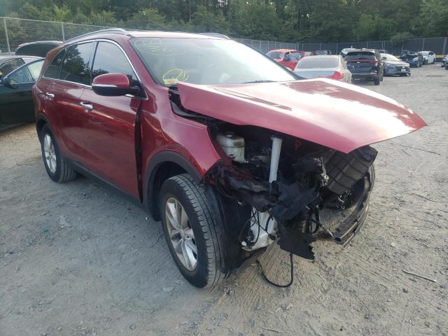 KIA SORENTO LX 2016 with VIN 5XYPG4A32GG096728 - Photo from auction