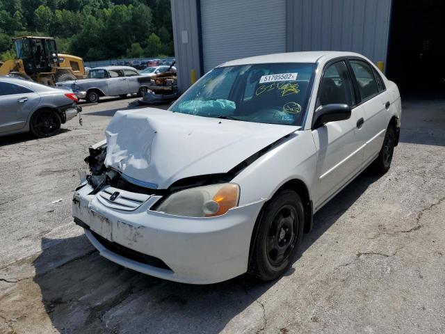 Photo 2 from auction – 2001 HONDA CIVIC LX with VIN 1HGES16591L028048
