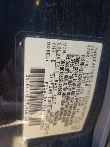 Photo 10 from auction – 2009 NISSAN VERSA S with VIN 3N1BC13E39L416933