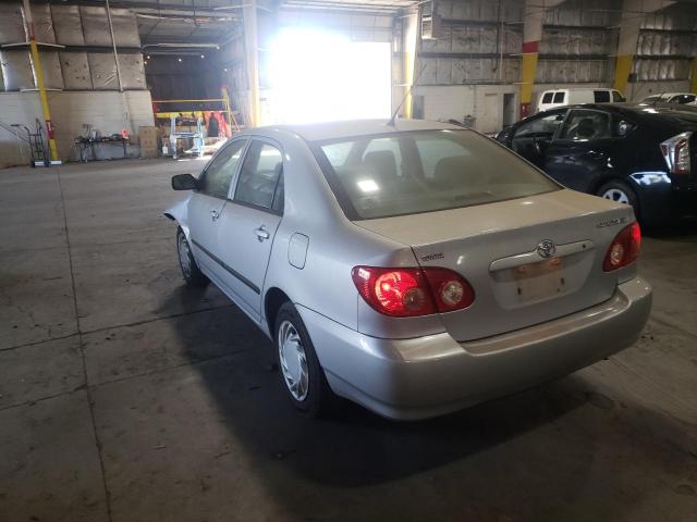 Photo 3 from auction – 2008 TOYOTA COROLLA CE with VIN 1NXBR32E38Z028318