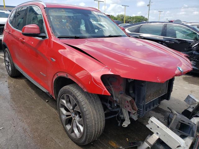 BMW X3 XDRIVE3 2015 with VIN 5UXWX7C58F0K31645 - Photo from auction